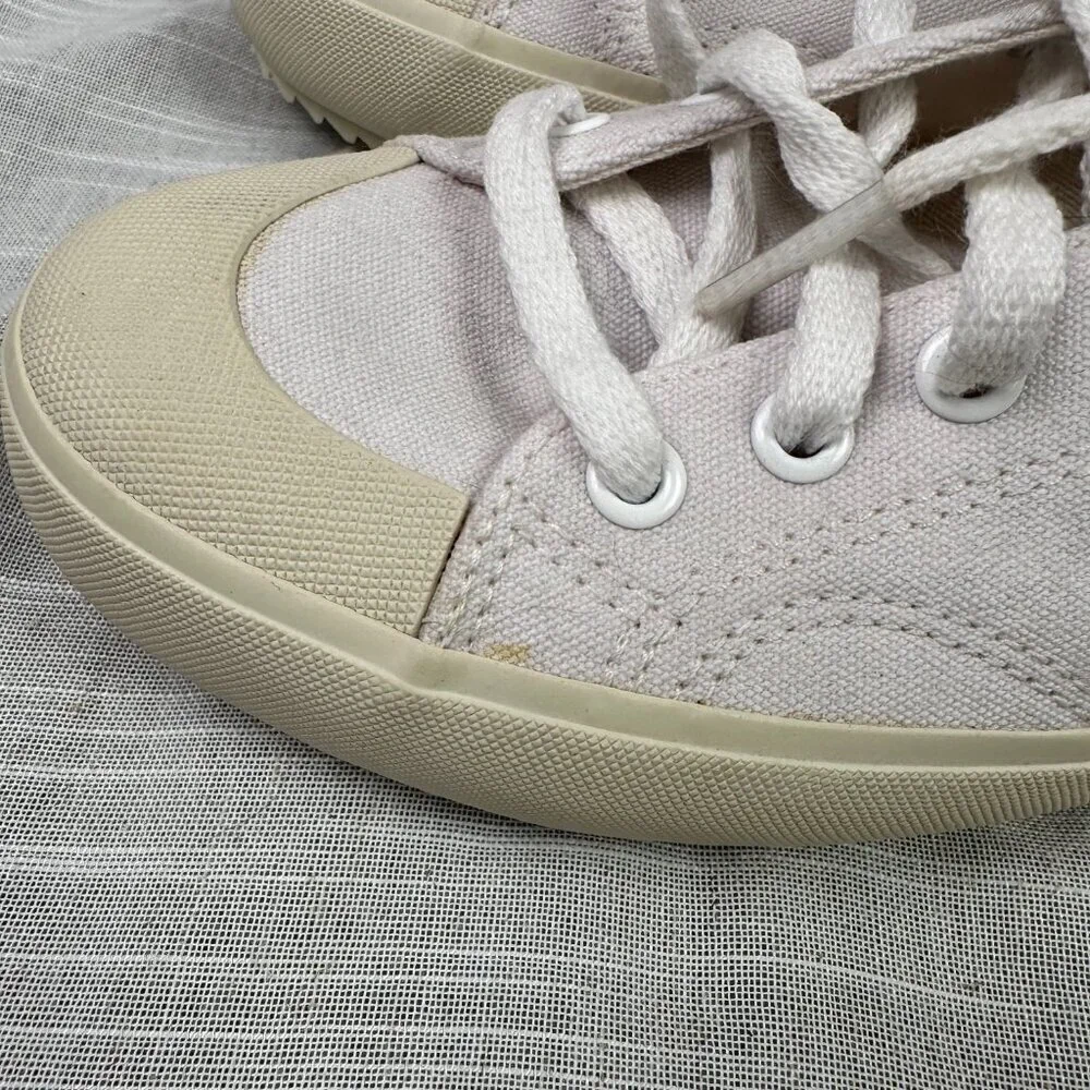 Veja NOVA HT Organic Cotton Canvas White Hi-Top Sneaker Women's US 6 / EU 37